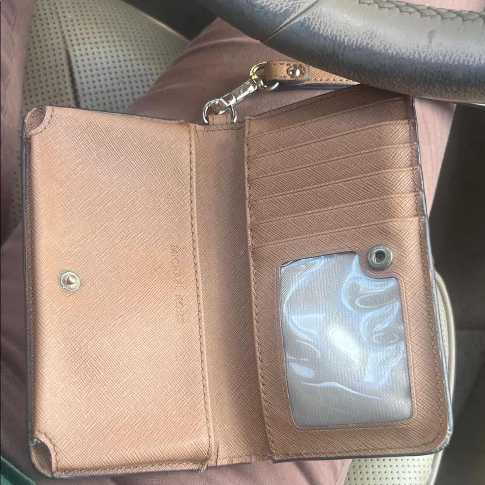 Michael Kors Light Brown Wristlet - Picture 2 of 2